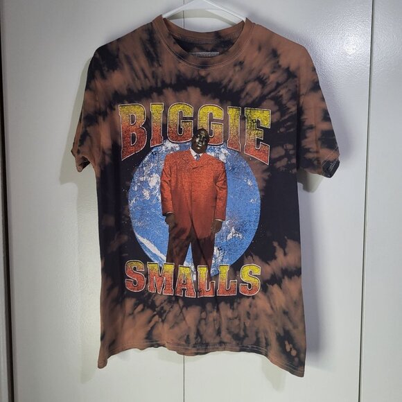 Brooklyn Mint Other - The Notorius B.I.G. Biggie Smalls Graphic Tie Dye T Shirt SZ MD brown rap music